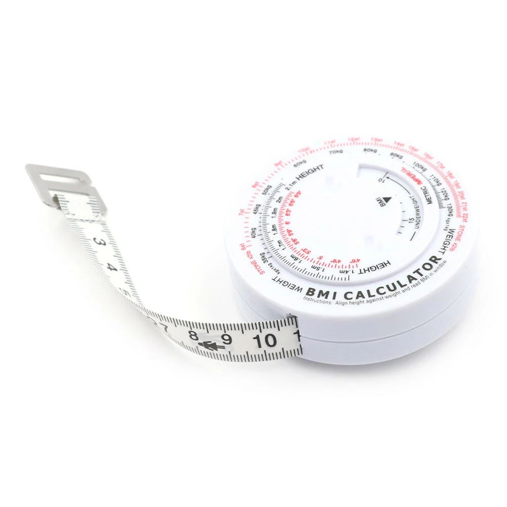 Tape Tape Measure Plastic Retractable Tape 150cm Body Mass Index For Body-arm For Chest Waist Calf Mapping Tools
Tape Tape Measure Plastic Retractable Tape 150cm Body Mass Index For Body-arm For Chest Waist Calf Mapping Tools
