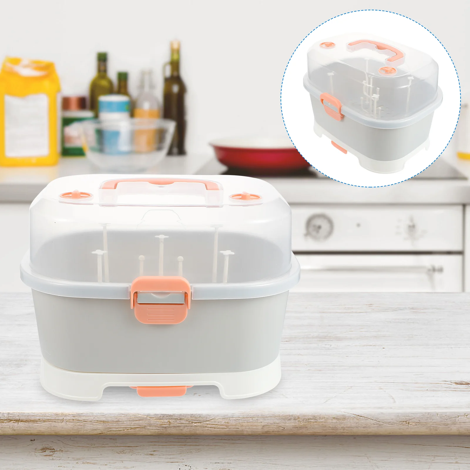 Стойка для сушки бутылок, держатель для сушки бутылок, стеклянная Спортивная бутылка для путешествий, дома, улицы (серый)
Стойка для сушки бутылок, держатель для сушки бутылок, стеклянная Спортивная бутылка для путешествий, дома, улицы (серый)