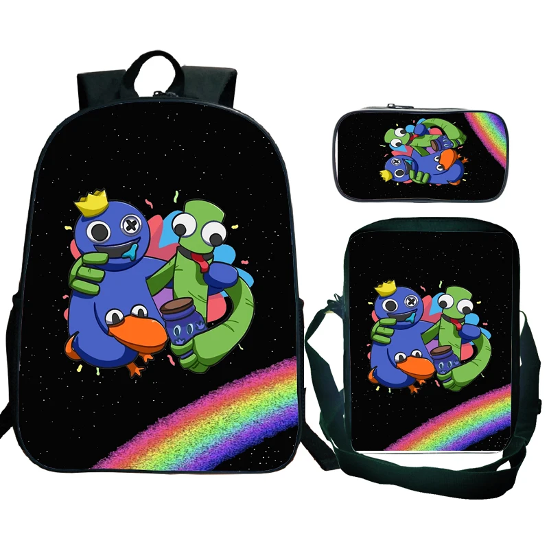 3pcs Rainbow Friends Backpack 3D Print Unisex Travel Bag Popualr Cartoon Student Back to School Bag Boys Girls Harajuku Rucksack
3pcs Rainbow Friends Backpack 3D Print Unisex Travel Bag Popualr Cartoon Student Back to School Bag Boys Girls Harajuku Rucksack