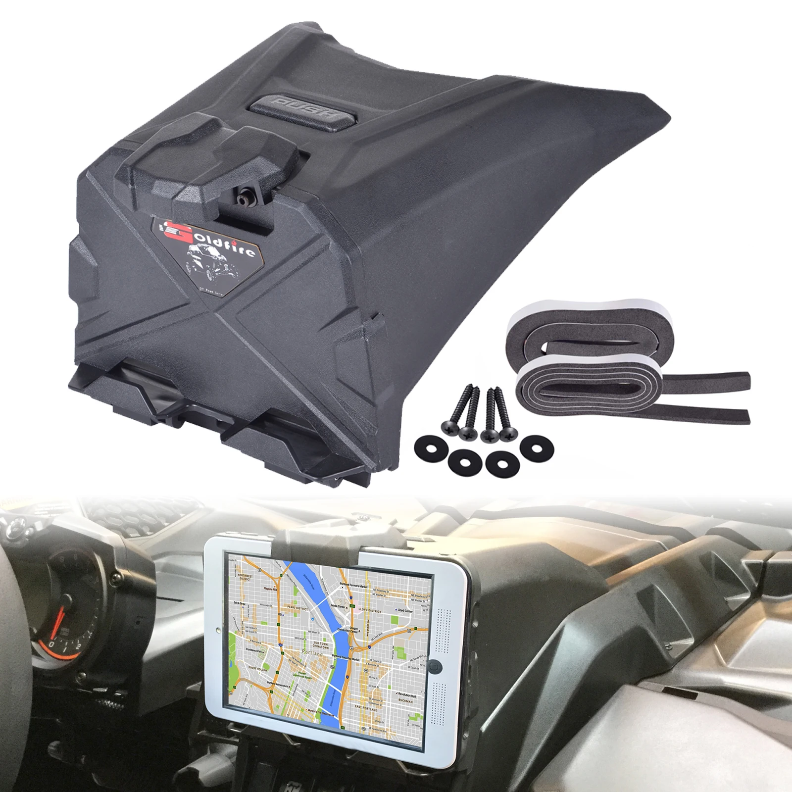 UTV Accessories Electric Device Tablet Holder GPS Mount Fits For Can Am Maverick X3 2017- 2022 All Models Replace OEM #715002874
UTV Accessories Electric Device Tablet Holder GPS Mount Fits For Can Am Maverick X3 2017- 2022 All Models Replace OEM #715002874