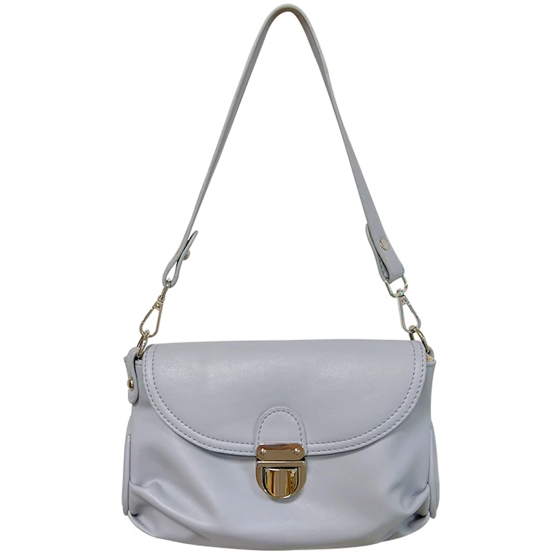 2023 New Women's Bag Small French Design Underarm Bag 2 Shoulder Belt Large Buckle Soft Leather One Shoulder Crossbody Bag
2023 New Women's Bag Small French Design Underarm Bag 2 Shoulder Belt Large Buckle Soft Leather One Shoulder Crossbody Bag