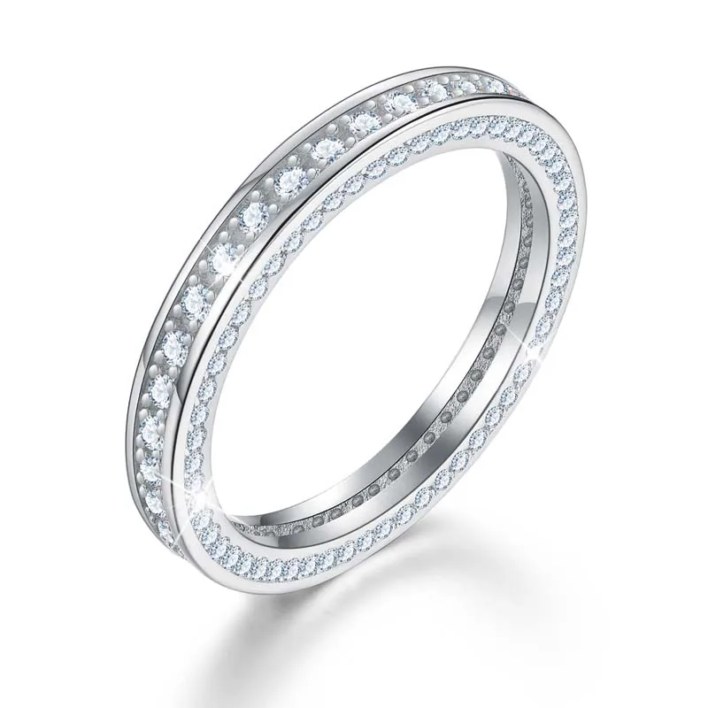 Stylever 18K Gold Plating 925 Sterling Silver Rings Cubic Zirconia Stackable Rings Eternity Engagement Wedding Bands for Women
Stylever 18K Gold Plating 925 Sterling Silver Rings Cubic Zirconia Stackable Rings Eternity Engagement Wedding Bands for Women