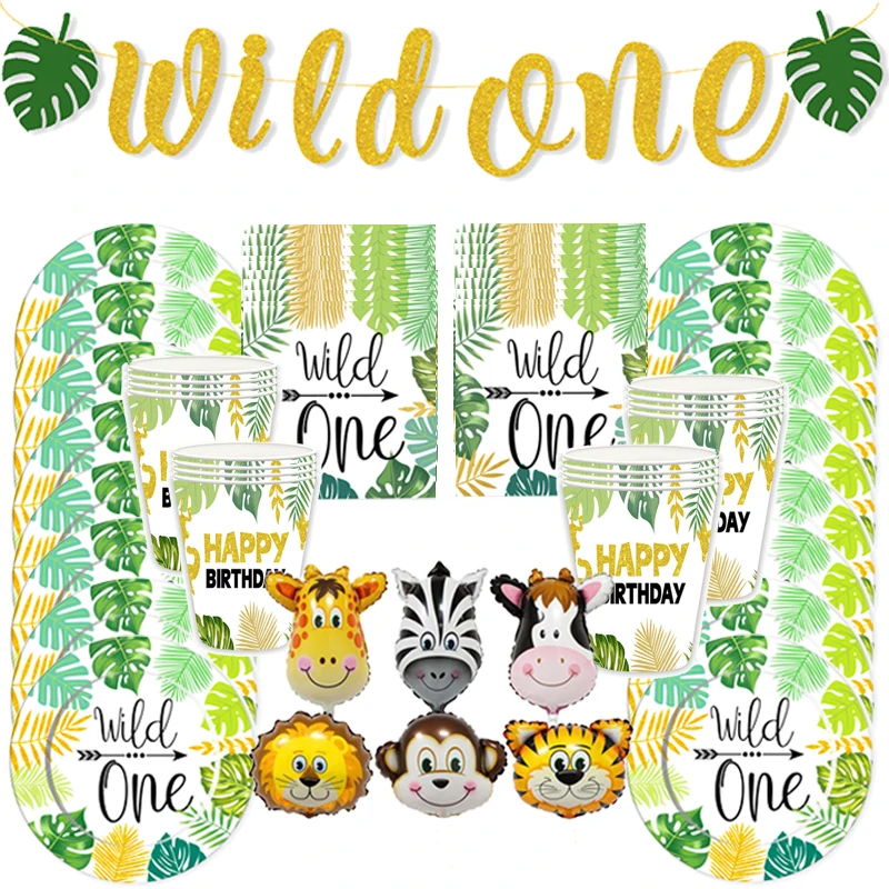 Jungle Animal Disposable Tableware Set Jungle Safari Theme Wild One Birthday Party Decorations Kids Baby Shower Party Supplies
Jungle Animal Disposable Tableware Set Jungle Safari Theme Wild One Birthday Party Decorations Kids Baby Shower Party Supplies