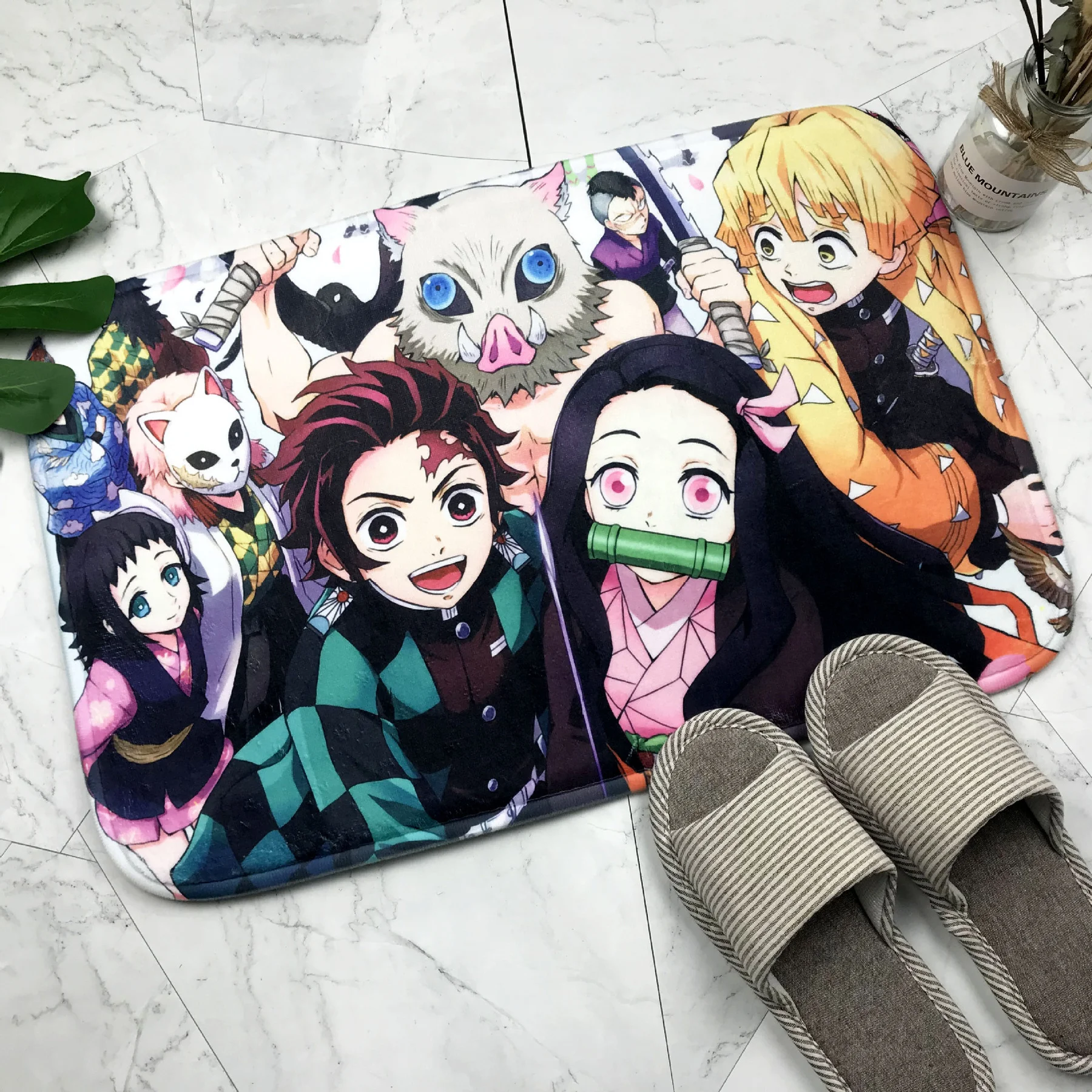 Mat Living Room Kitchen Carpet Flannel Anti Slip Anime Rug Coffee table Anime Kamado Nezuko Parlor Mat Bath Mats Prayer Rug
Mat Living Room Kitchen Carpet Flannel Anti Slip Anime Rug Coffee table Anime Kamado Nezuko Parlor Mat Bath Mats Prayer Rug