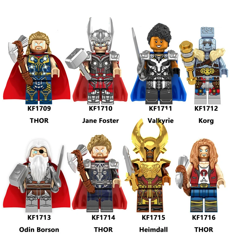 Marvel Kawaii anime figure model Thor action figure puzzle assembled blocks kids building blocks toys birthday Christmas gift
Marvel Kawaii anime figure model Thor action figure puzzle assembled blocks kids building blocks toys birthday Christmas gift