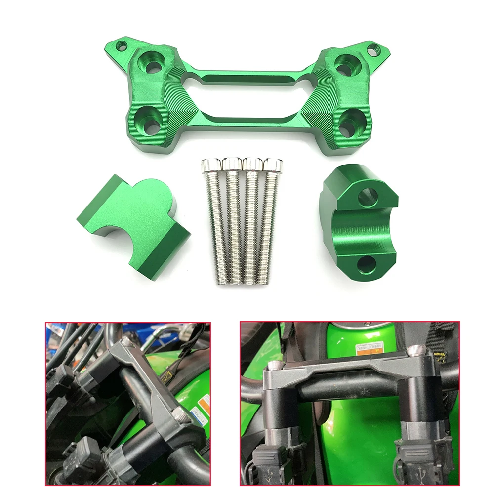 FOR KAWASAKI VERSYS650 KLE650 VN650 VERSYS 650 Motorcycle Handlebar Risers Handle Bar Risers Clamp Mount Cover CNC Aluminum
FOR KAWASAKI VERSYS650 KLE650 VN650 VERSYS 650 Motorcycle Handlebar Risers Handle Bar Risers Clamp Mount Cover CNC Aluminum