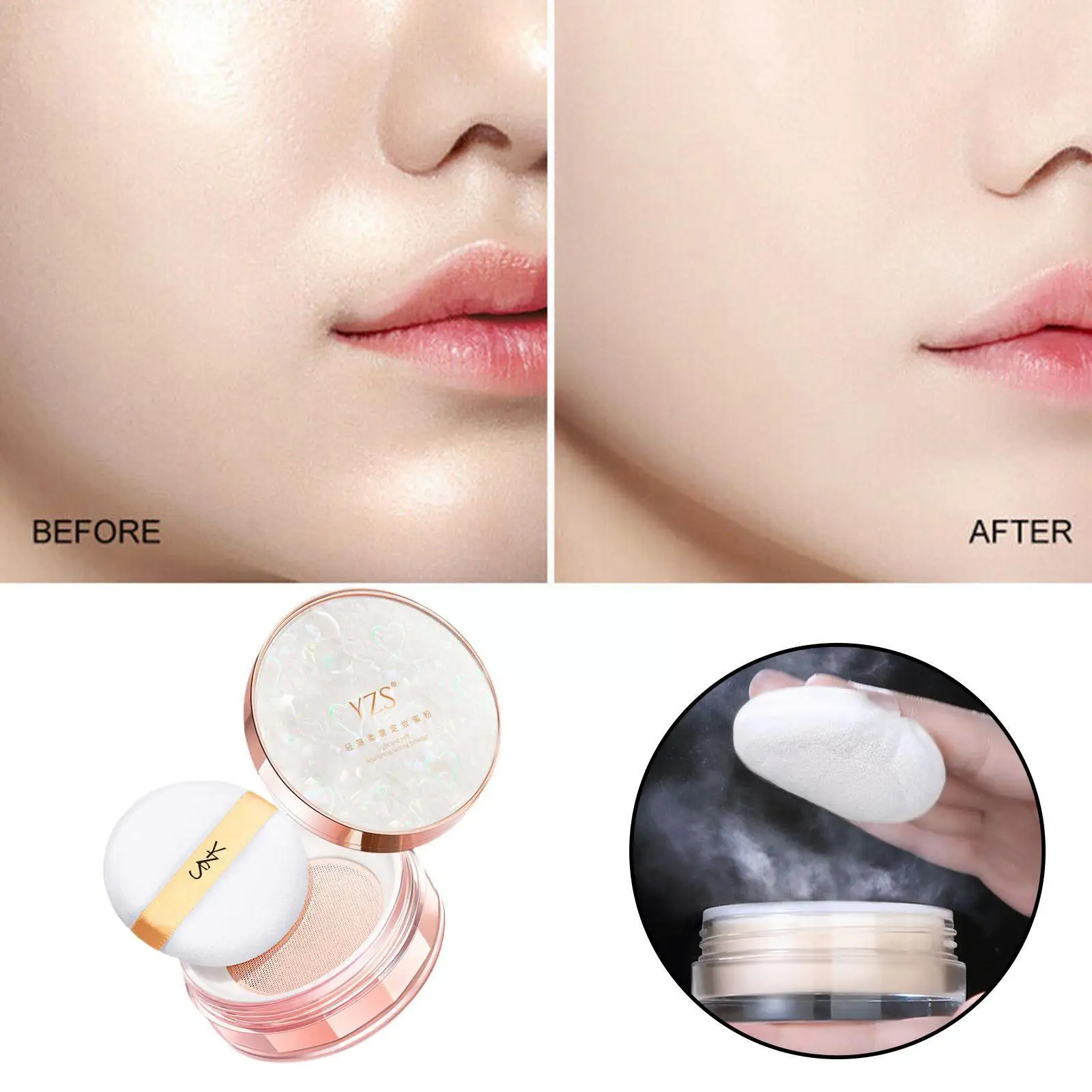 Silky Soft Honey Powder Bottle Loose Powder Authentic Light Banana Breathable Concealer Brightening Waterproof Face Cosmeti M2W3
Silky Soft Honey Powder Bottle Loose Powder Authentic Light Banana Breathable Concealer Brightening Waterproof Face Cosmeti M2W3