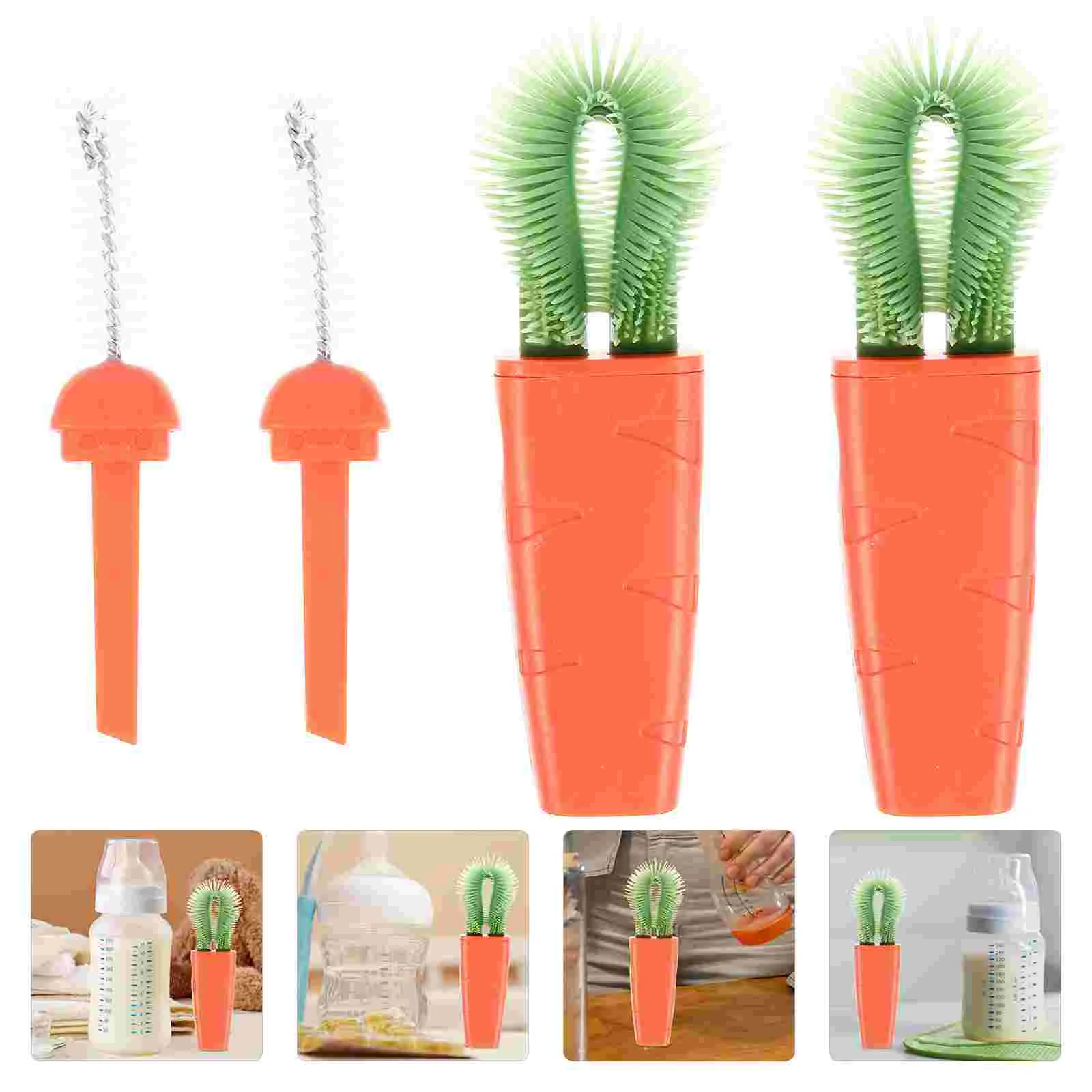 2pcs Multi-function Creative Practical Bottle Cleaner Brush Bottle Cleaner Cup Cleaner Brush Cup Brush for Home
2pcs Multi-function Creative Practical Bottle Cleaner Brush Bottle Cleaner Cup Cleaner Brush Cup Brush for Home
