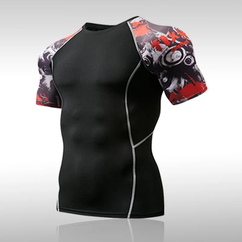 High Quality Spandex Men Running T Shirt Quick Dry Fitness Shirt Training Exercise Clothes Gym Sports Shirts Tops Gym Leggings
High Quality Spandex Men Running T Shirt Quick Dry Fitness Shirt Training Exercise Clothes Gym Sports Shirts Tops Gym Leggings