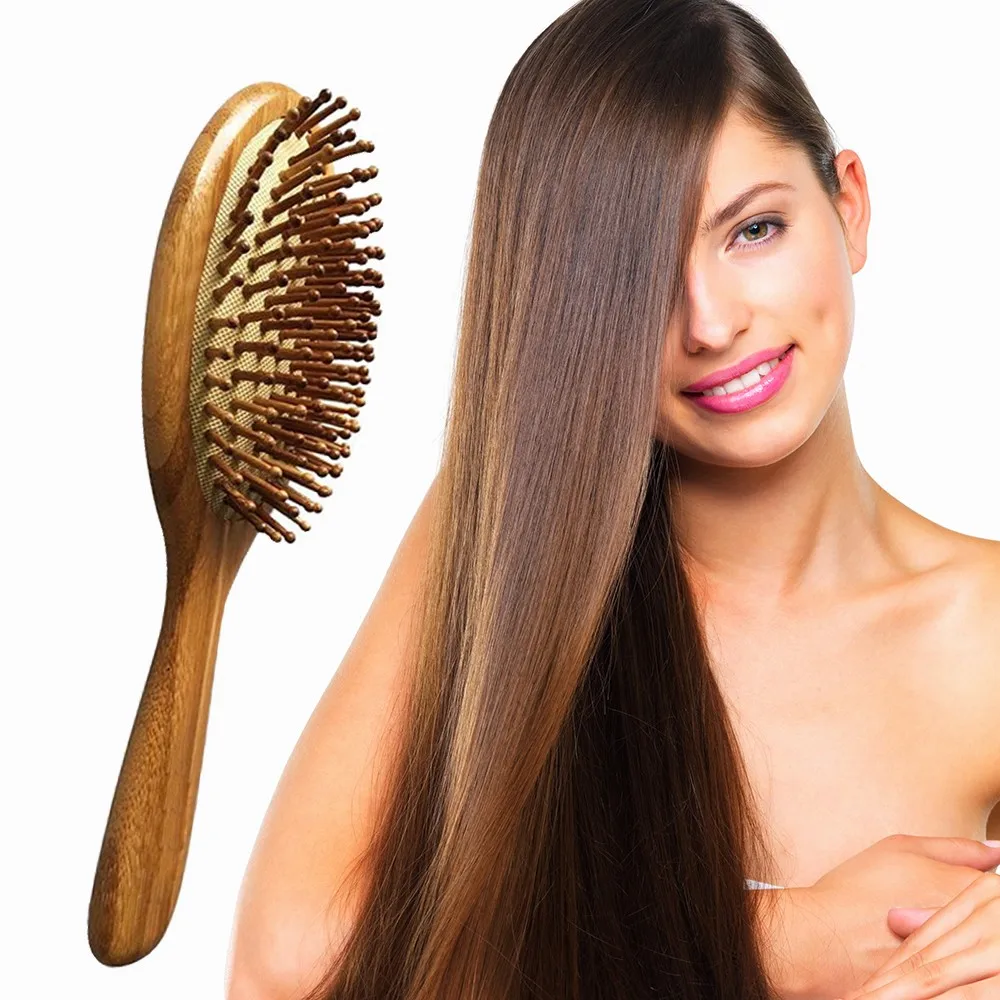 1pc Wood Comb Professional Healthy Paddle Cushion Hair Loss Massage Brush Hairbrush Comb Scalp Hair Care Healthy Bamboo Comb
1pc Wood Comb Professional Healthy Paddle Cushion Hair Loss Massage Brush Hairbrush Comb Scalp Hair Care Healthy Bamboo Comb