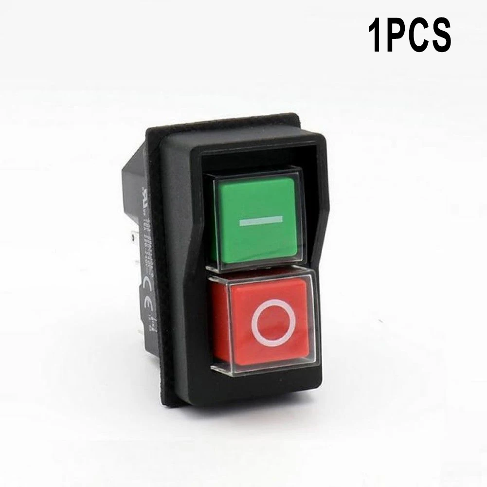 1 PC Waterproof Electromagnetic Push Button Safety Switch 5 Pins AC250V/16A For Machine Tools Large Power Tools Garden Machinery
1 PC Waterproof Electromagnetic Push Button Safety Switch 5 Pins AC250V/16A For Machine Tools Large Power Tools Garden Machinery