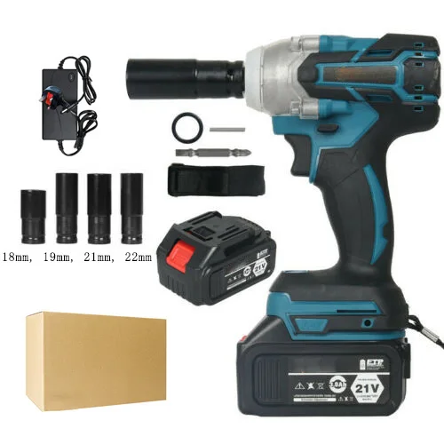 Magnitt 3000mah 1/2inch Electric Wrench Compact Brushless Cordless Electric Impact Wrench Hand Power Tools Multifunction Spanner
Magnitt 3000mah 1/2inch Electric Wrench Compact Brushless Cordless Electric Impact Wrench Hand Power Tools Multifunction Spanner