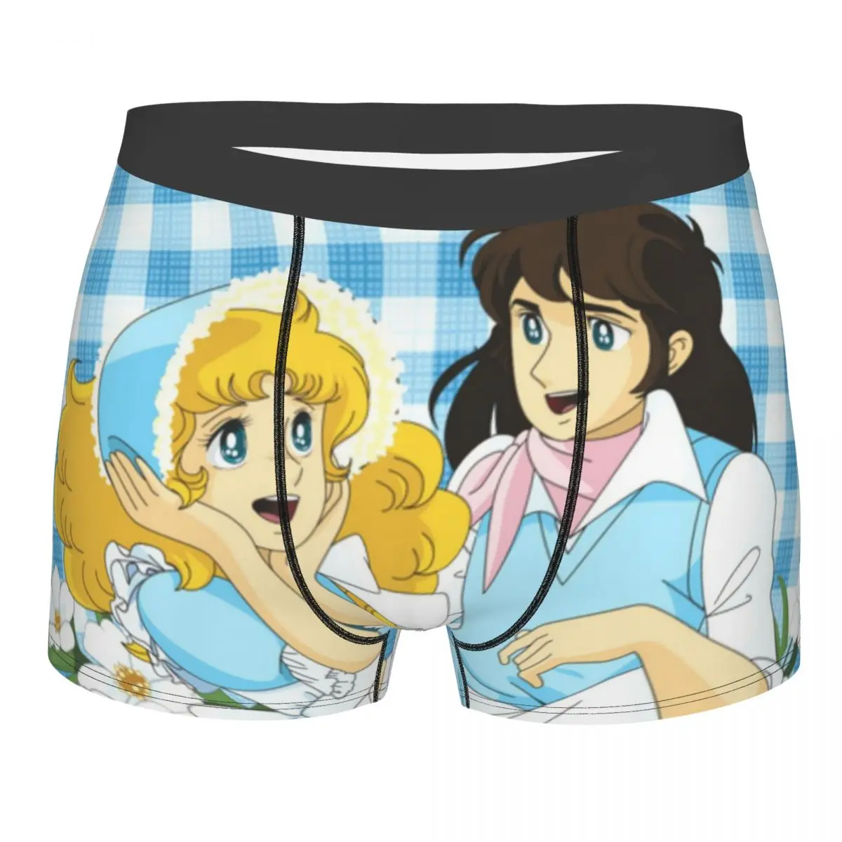 Candy Candy Anime Blue And White Check Underpants Homme Panties Male Underwear Comfortable Shorts Boxer Briefs
Candy Candy Anime Blue And White Check Underpants Homme Panties Male Underwear Comfortable Shorts Boxer Briefs