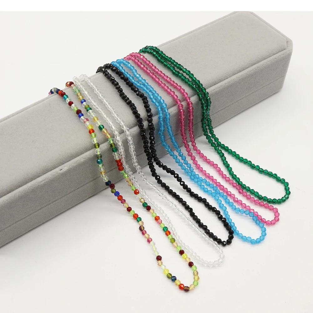 European and American Inlaid Beads Stained Glass Spinel Cut Crystal Loose Beads Handmade Necklaces Bracelets Women's Party Gifts
European and American Inlaid Beads Stained Glass Spinel Cut Crystal Loose Beads Handmade Necklaces Bracelets Women's Party Gifts