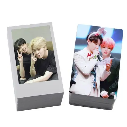 Series1 Jung-kook Jeon Jungkook Park Ji Min Couple Photo Mini Card Wallet Lomo Card With Photo Album Fans Collection Gift
Series1 Jung-kook Jeon Jungkook Park Ji Min Couple Photo Mini Card Wallet Lomo Card With Photo Album Fans Collection Gift