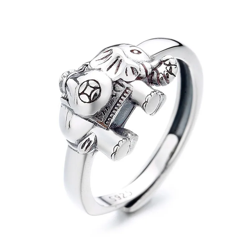 671JMZFSILVER Silver S925 Fashion Trendy Adjustable Retro Luxury Coin Money Elephant Rings Girls Men Women Wedding Party Jewelry
671JMZFSILVER Silver S925 Fashion Trendy Adjustable Retro Luxury Coin Money Elephant Rings Girls Men Women Wedding Party Jewelry