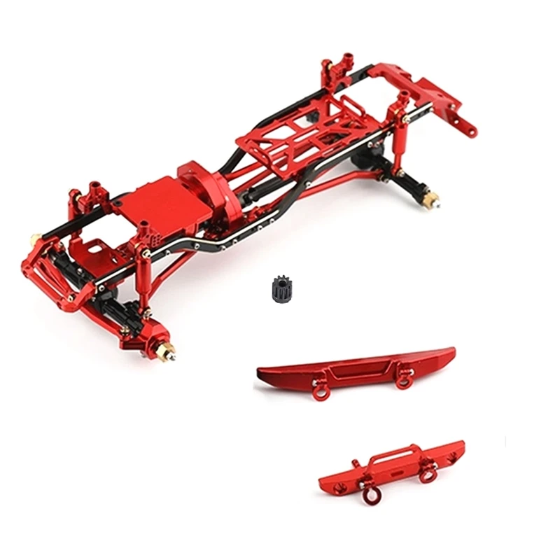Рама из алюминиевого сплава в сборе, комплект шасси для Axial SCX24 AXI00005 Jeep Gladiator 1/24, Радиоуправляемая машинка на гусеничном ходу
Рама из алюминиевого сплава в сборе, комплект шасси для Axial SCX24 AXI00005 Jeep Gladiator 1/24, Радиоуправляемая машинка на гусеничном ходу