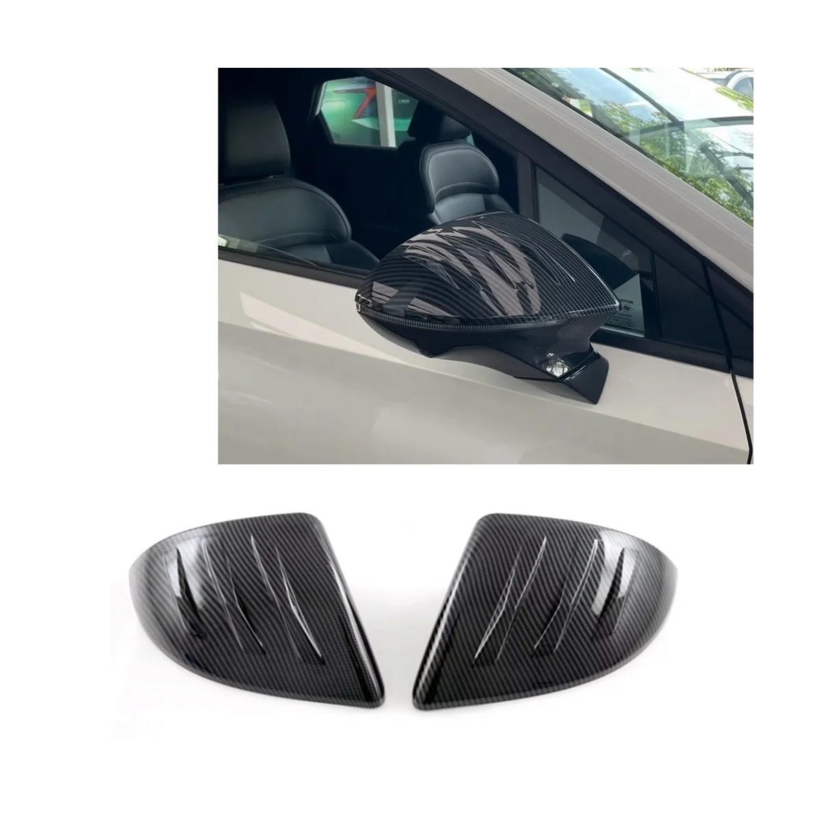 For MG 4 MG4 EV Mulan 2023 Car Rearview Mirror Cover Trim Protection Sticker Accessories - ABS Carbon Fiber
For MG 4 MG4 EV Mulan 2023 Car Rearview Mirror Cover Trim Protection Sticker Accessories - ABS Carbon Fiber