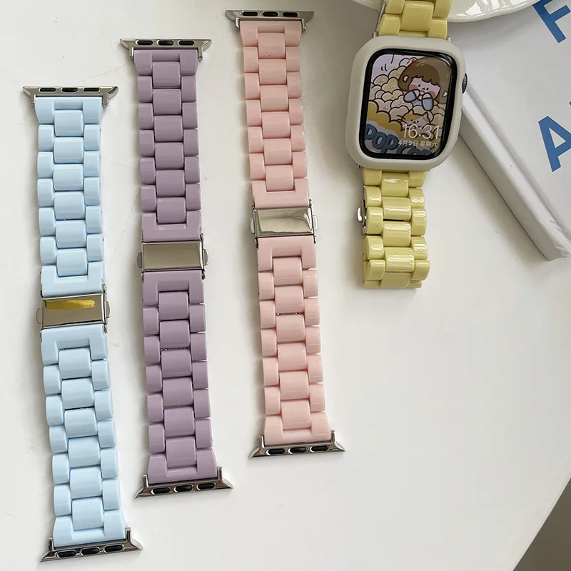 Ремешок Correa для iwatch Band 38 42 41 мм, светильник браслет для Apple Watch Series 8 SE 7 6 5 4 3 40 44 мм 45 мм
Ремешок Correa для iwatch Band 38 42 41 мм, светильник браслет для Apple Watch Series 8 SE 7 6 5 4 3 40 44 мм 45 мм