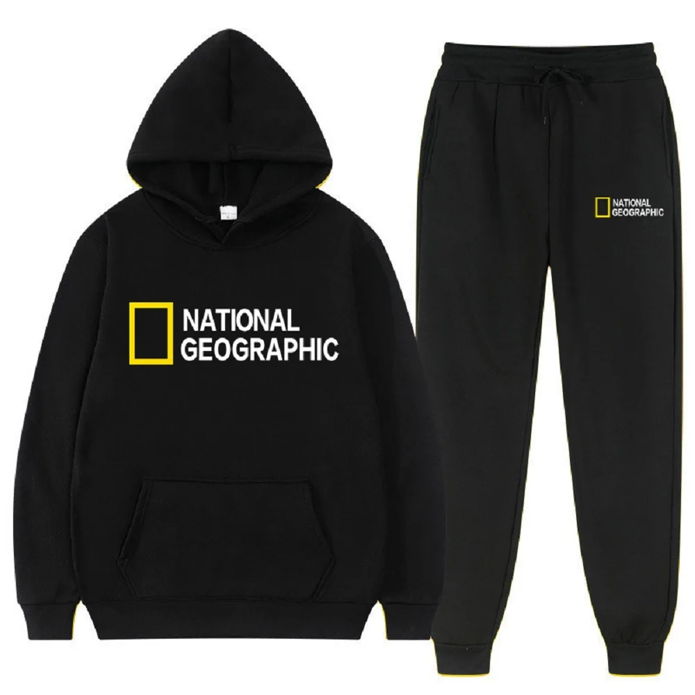 Men's Tracksuit Sets Autumn Winter Hooded Sweatshirt 2 Piece Pullover Sportswear Splash Ink Men Fashion Clothing Plus Size
Men's Tracksuit Sets Autumn Winter Hooded Sweatshirt 2 Piece Pullover Sportswear Splash Ink Men Fashion Clothing Plus Size