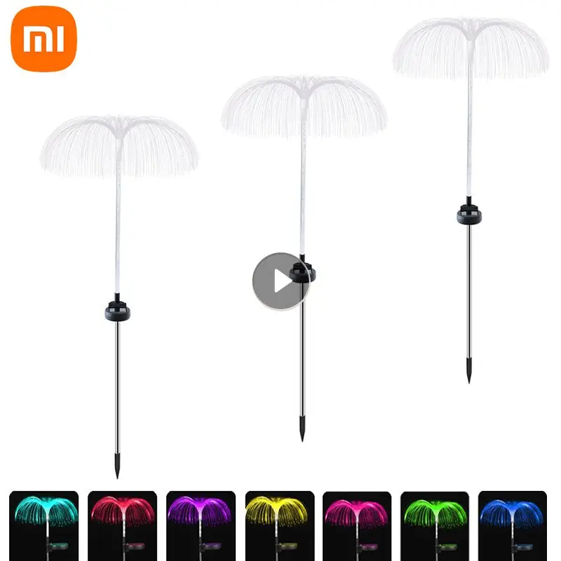 Садовые фонари XIAOMI на солнечной батарее, уличные водонепроницаемые оптоволоконные фонари для газона с Медузой, меняющие цвет, лампа с питан...
Садовые фонари XIAOMI на солнечной батарее, уличные водонепроницаемые оптоволоконные фонари для газона с Медузой, меняющие цвет, лампа с питан...