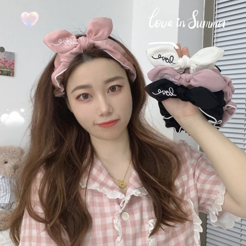 Повязка для волос для мытья лица, мягкая летняя повязка для волос с бантом и вышивкой для женщин, тюрбан для йоги, спа-ванны для девочек, модн...
Повязка для волос для мытья лица, мягкая летняя повязка для волос с бантом и вышивкой для женщин, тюрбан для йоги, спа-ванны для девочек, модн...