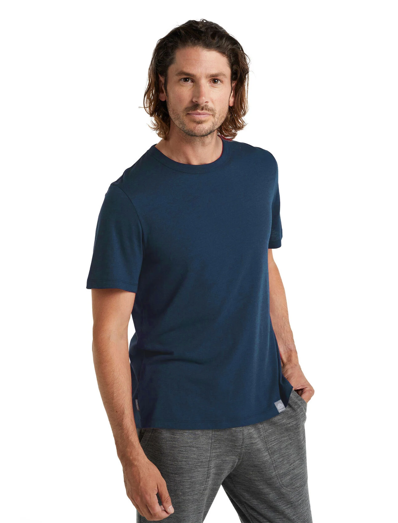 Мужская футболка из 100% мериносовой шерсти Спортивная уличная мериноса для
