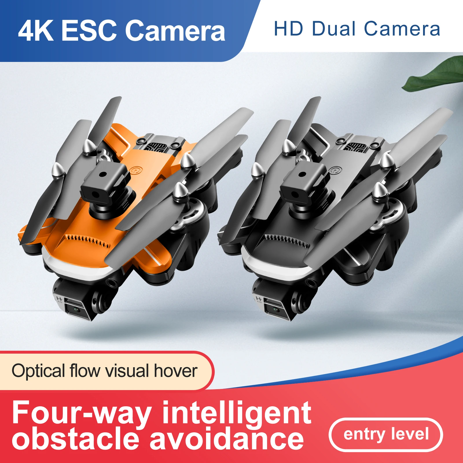 MMBL Mini Drone 4K HD Dual Camera ESC Lens WiFi Fpv With Obstacle Avoidance Foldable Quadcopter Toys For Beginner
MMBL Mini Drone 4K HD Dual Camera ESC Lens WiFi Fpv With Obstacle Avoidance Foldable Quadcopter Toys For Beginner