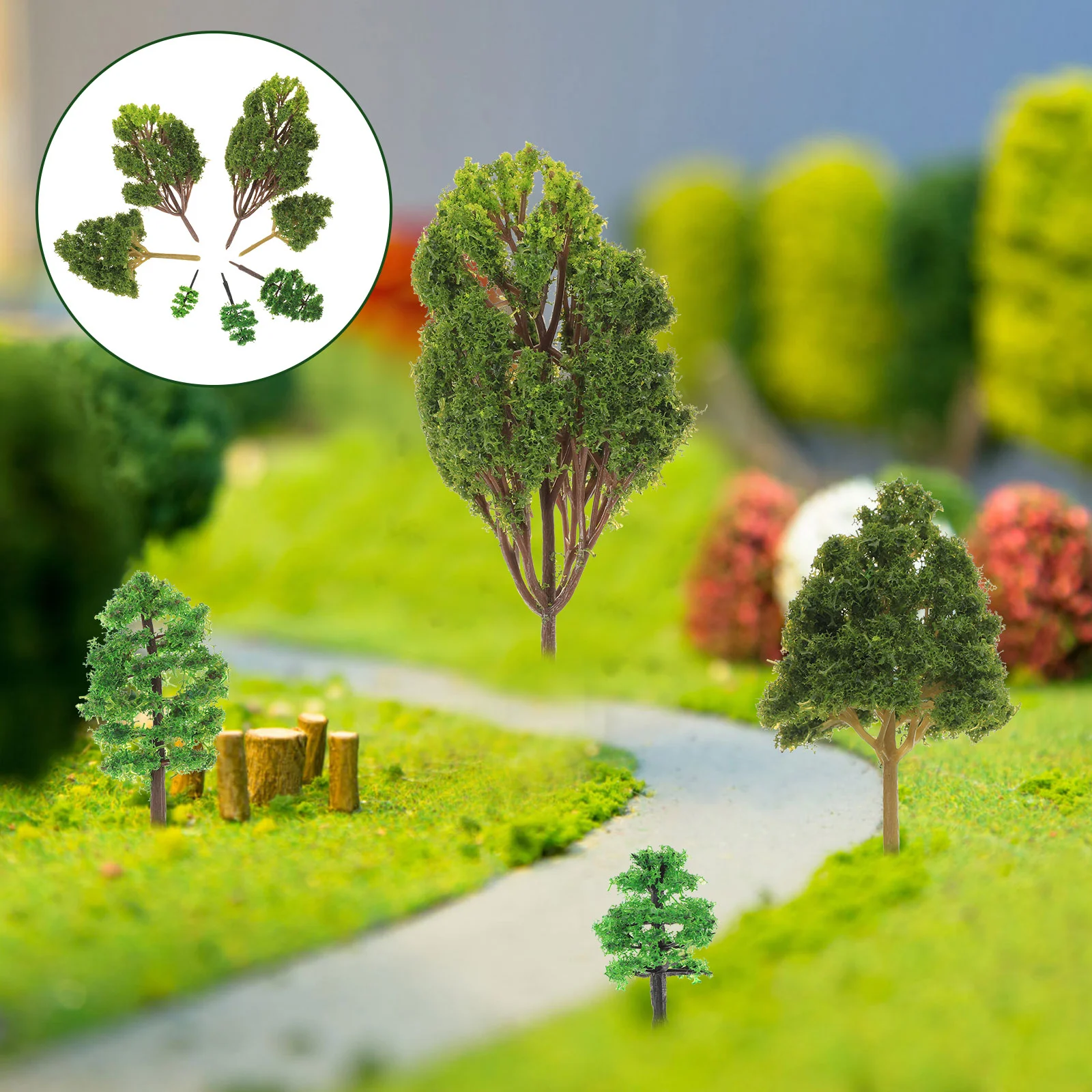 Trees Model Mini Diorama Scenery Miniature Diy Simulation Scene Terrarium Supplies Accessories Railroad Landscape Models Forest
Trees Model Mini Diorama Scenery Miniature Diy Simulation Scene Terrarium Supplies Accessories Railroad Landscape Models Forest