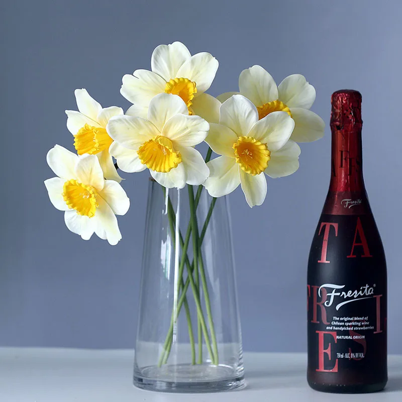 Искусственный Нарцисс 6 шт./лот, декор для гостиной, окна, дома, комнаты, свадьбы, пейзаж, накладные цветы
Искусственный Нарцисс 6 шт./лот, декор для гостиной, окна, дома, комнаты, свадьбы, пейзаж, накладные цветы