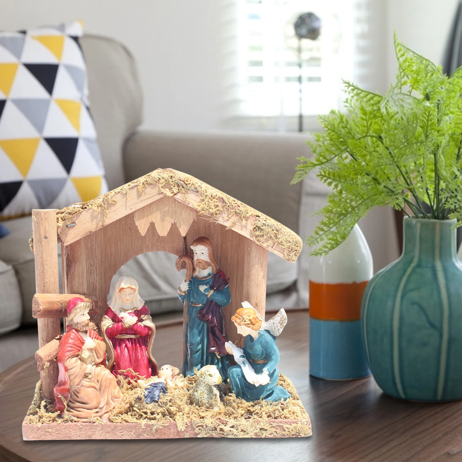 Статуэтка в виде рождественской детской кроватки, подарок на Рождество, украшение для дома
Статуэтка в виде рождественской детской кроватки, подарок на Рождество, украшение для дома