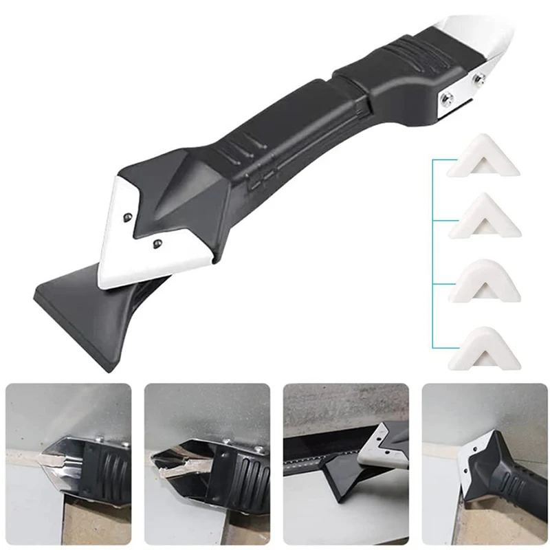 Glass Glue Angle Scraper Adhesive Residue Scraper Seam Repair Tool Angle Glue Shovel Multi-Function 3 in 1 Sealant Remover Tool
Glass Glue Angle Scraper Adhesive Residue Scraper Seam Repair Tool Angle Glue Shovel Multi-Function 3 in 1 Sealant Remover Tool