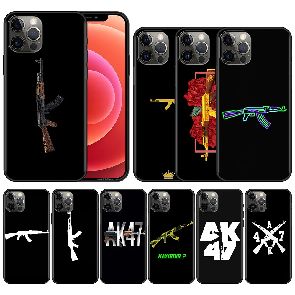 MobilePhones Case For Apple iPhone 13 12 11 Pro Max Mini X XR XS Max 6 6S 7 8 Plus 5 5S SE(2020) Fitted Coque AK47 Gun
MobilePhones Case For Apple iPhone 13 12 11 Pro Max Mini X XR XS Max 6 6S 7 8 Plus 5 5S SE(2020) Fitted Coque AK47 Gun