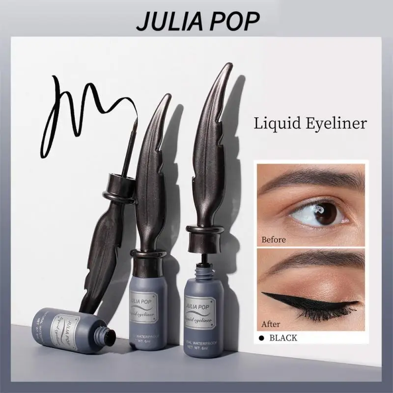 Feather Eyeliner Pen Cosmetics Non-blooming Liquid Eyeliner Eyes Makeup Eyeliner Cream 2 Color Quick-drying Eyeliner Gel
Feather Eyeliner Pen Cosmetics Non-blooming Liquid Eyeliner Eyes Makeup Eyeliner Cream 2 Color Quick-drying Eyeliner Gel