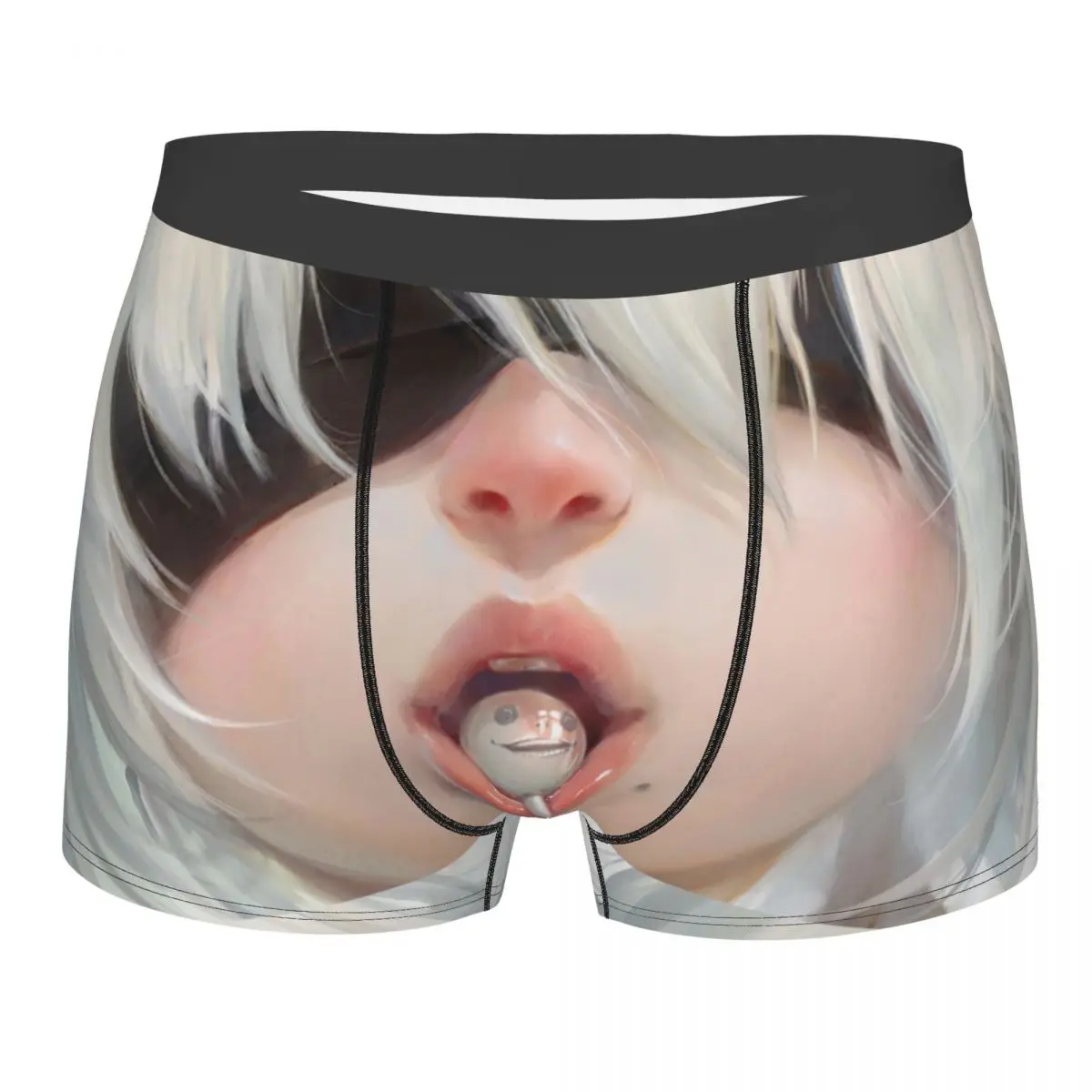 Мужские трусы-боксеры Yorha 2b из аниме Nier Automata, дышащее нижнее белье, мужские трусы с забавными рисунками
Мужские трусы-боксеры Yorha 2b из аниме Nier Automata, дышащее нижнее белье, мужские трусы с забавными рисунками