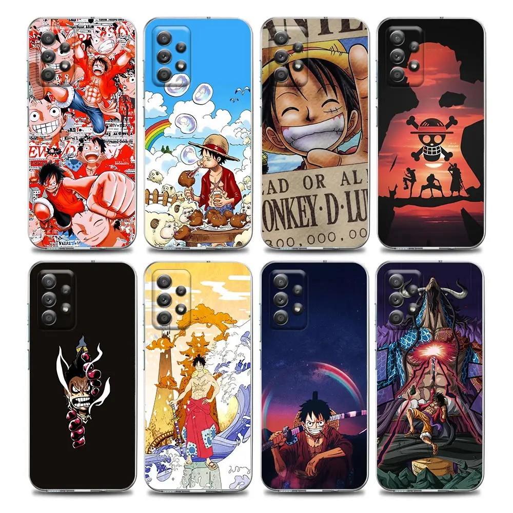 Funny Anime One Piece Luffy Clear Phone Case for Samsung A01 A02 A02s A11 A12 A21 A31 A41 A32 A51 A71 A42 A52 A72 Case Funda
Funny Anime One Piece Luffy Clear Phone Case for Samsung A01 A02 A02s A11 A12 A21 A31 A41 A32 A51 A71 A42 A52 A72 Case Funda