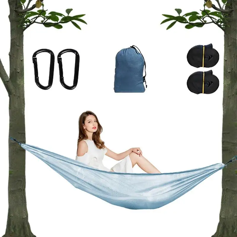 Camping Hammocks Breathable Hammock Ice Silk Hammocks Single Or Double Hammock For Backyard Yard Camping Hiking Patio
Camping Hammocks Breathable Hammock Ice Silk Hammocks Single Or Double Hammock For Backyard Yard Camping Hiking Patio