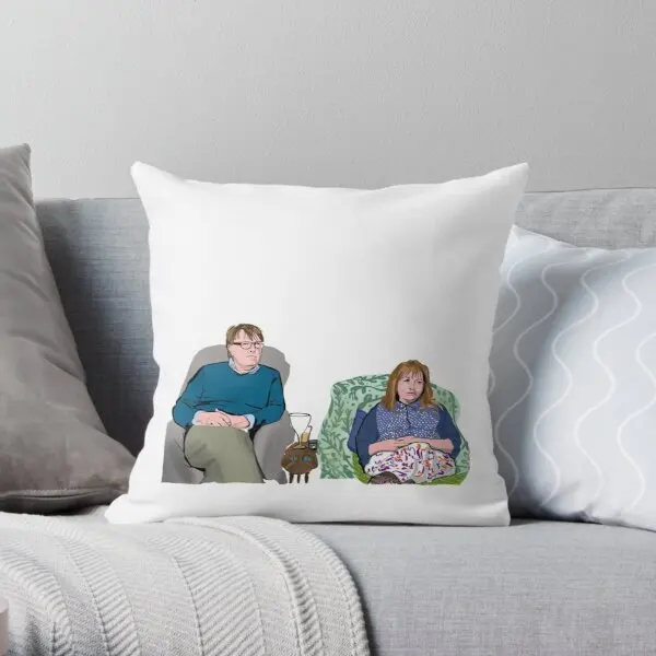 

Giles And Mary Gogglebox Printing Throw Pillow Cover Fashion Wedding Case Comfort Hotel Bedroom Car Bed Pillows not include