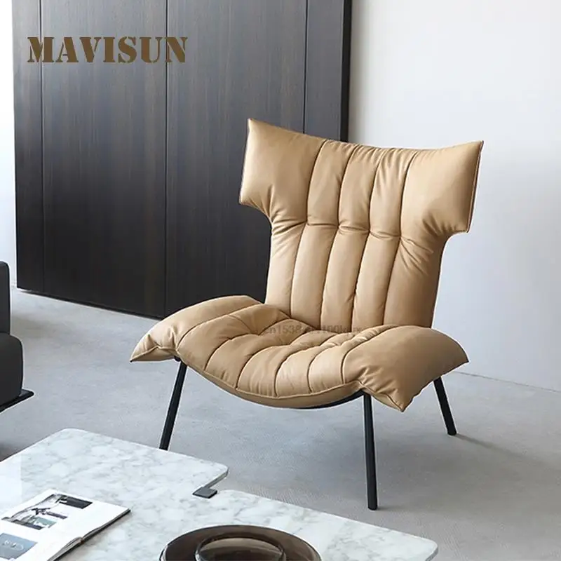 Leather Modern Relaxing Chair Leisure Sofas Chaise Longue For Living Room Design Study Rest Light Luxury Bedroom Furniture
Leather Modern Relaxing Chair Leisure Sofas Chaise Longue For Living Room Design Study Rest Light Luxury Bedroom Furniture