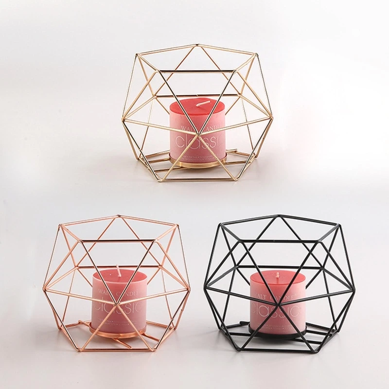 Metal Tea Light Candle Holder Hollow Geometric Tealight Holders Candle Stand for Wedding Birthday Party Centrepieces Tables Deco
Metal Tea Light Candle Holder Hollow Geometric Tealight Holders Candle Stand for Wedding Birthday Party Centrepieces Tables Deco