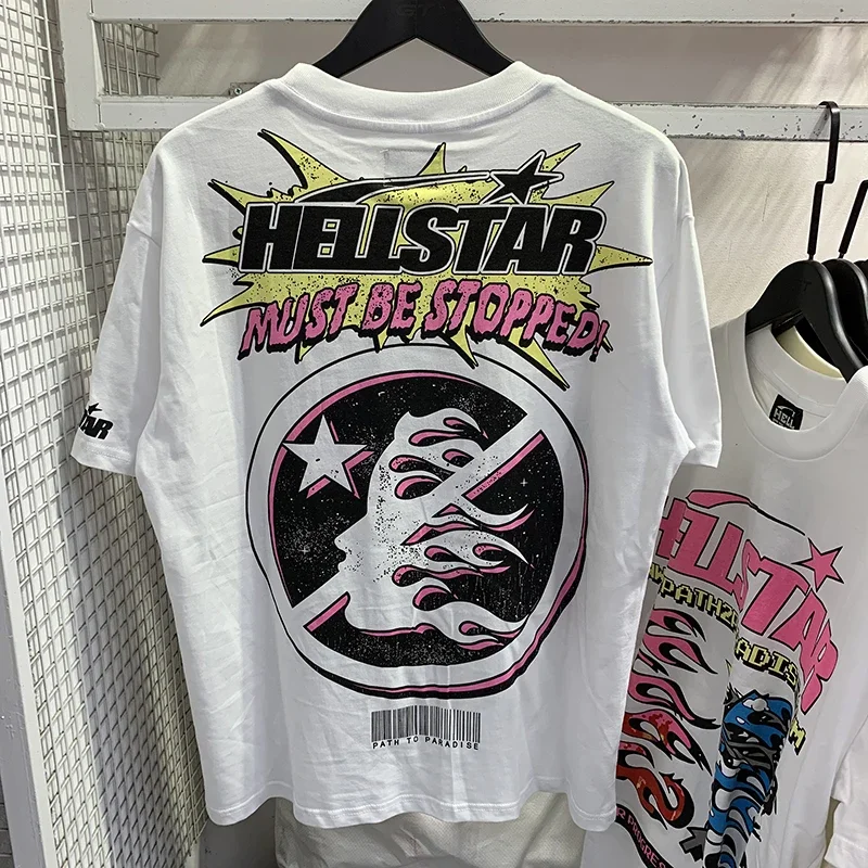 Hellstar Studios Arrival New O-Neck Short Sleeve T-Shirt Cotton Men Women Oversize Printing TEE White Cartoon Poster Letter Logo
Hellstar Studios Arrival New O-Neck Short Sleeve T-Shirt Cotton Men Women Oversize Printing TEE White Cartoon Poster Letter Logo