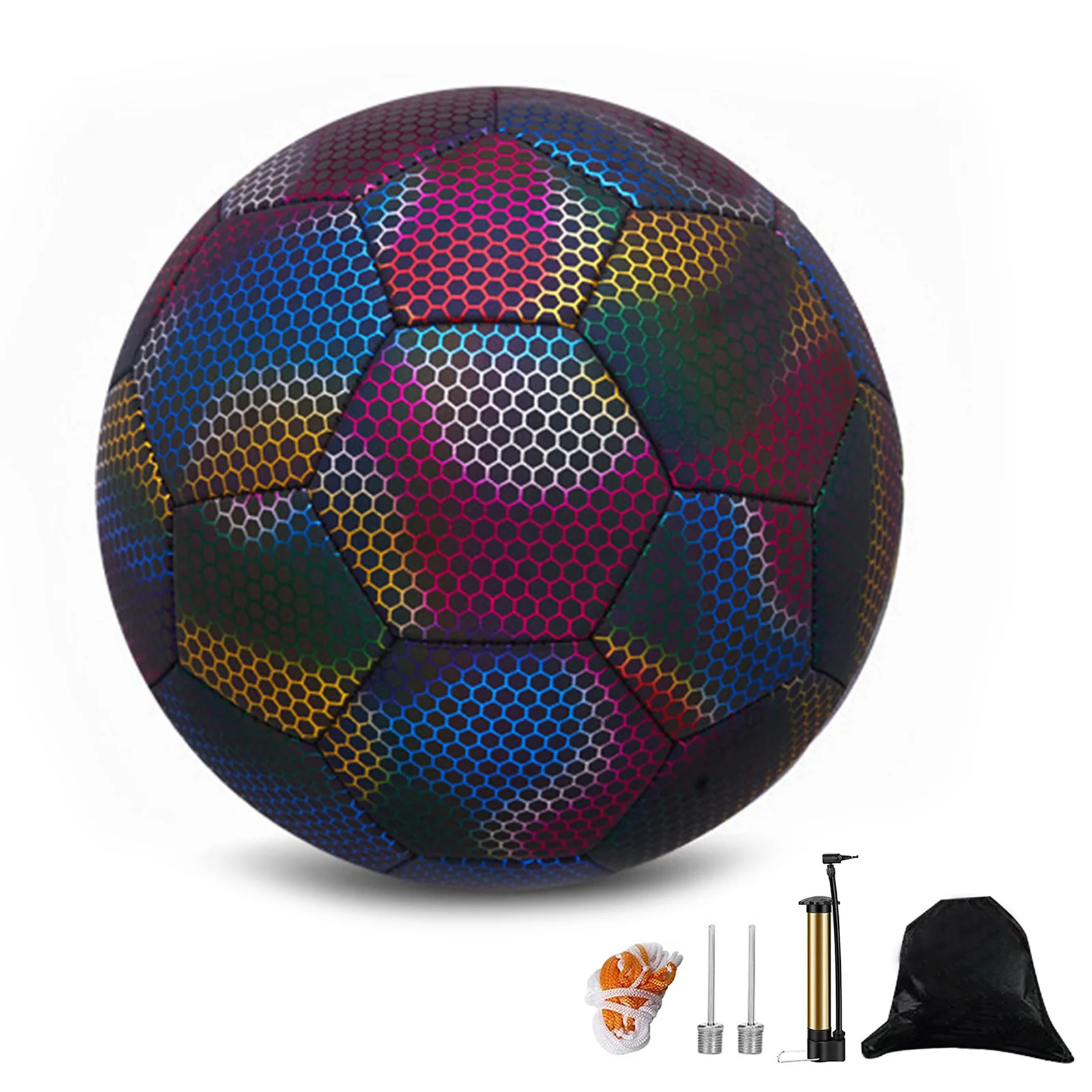 Reflective Football Night Glowing Soccer No. 5 No. 4 Luminous Football For Child Adult Training Glowing Football 2022 New
Reflective Football Night Glowing Soccer No. 5 No. 4 Luminous Football For Child Adult Training Glowing Football 2022 New