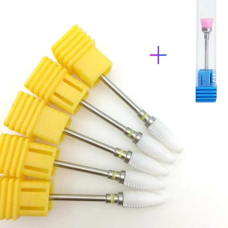 5 pcs Ceramic Nail Drill Bits Manicure Machine Accessories Rotary Electric Nail Files Manicure Cutter Nail Art Tools
5 pcs Ceramic Nail Drill Bits Manicure Machine Accessories Rotary Electric Nail Files Manicure Cutter Nail Art Tools