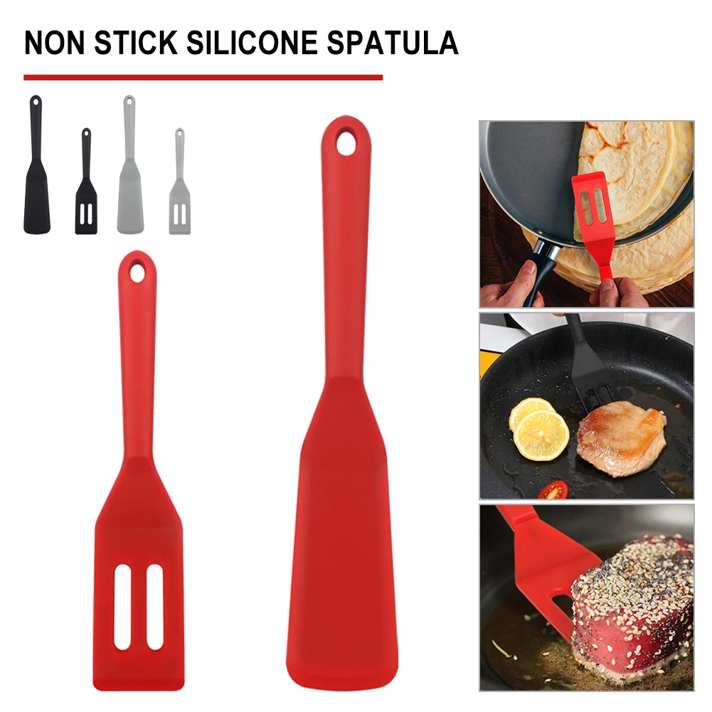 2Pcs Silicone Spatula Set Non-Stick Heat-Resistant Spatulas Turner For Cooking Baking Mixing Baking Tools Spatula Steak Spatula
2Pcs Silicone Spatula Set Non-Stick Heat-Resistant Spatulas Turner For Cooking Baking Mixing Baking Tools Spatula Steak Spatula
