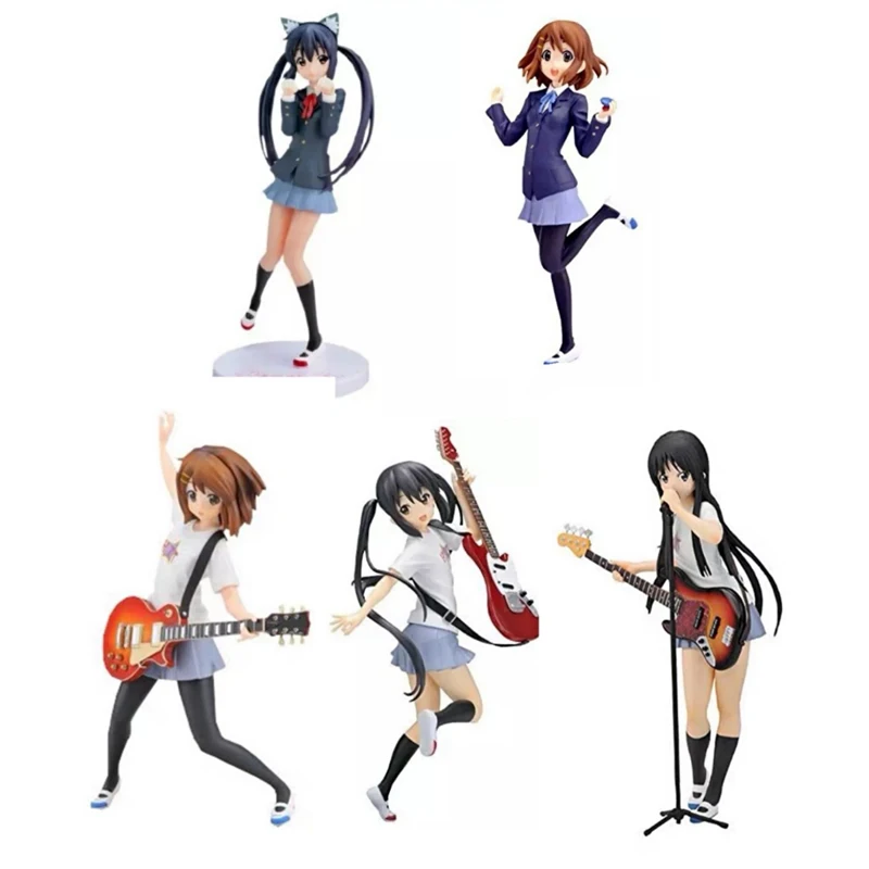 K-ON! Static Model Hirasawa Yui Akiyama Mio Tainaka Ritsu Kotobuki Tsumugi Action Figure Collect Desktop Ornament Toy
K-ON! Static Model Hirasawa Yui Akiyama Mio Tainaka Ritsu Kotobuki Tsumugi Action Figure Collect Desktop Ornament Toy