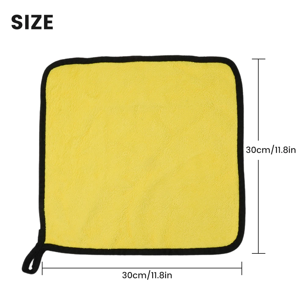 30x30/40/60cm Car WashTowel Microfiber Towel Car Interior Dry Cleaning Rag Washing Tool Car Wash Towel Never Scrat Cleaning Tool
30x30/40/60cm Car WashTowel Microfiber Towel Car Interior Dry Cleaning Rag Washing Tool Car Wash Towel Never Scrat Cleaning Tool
