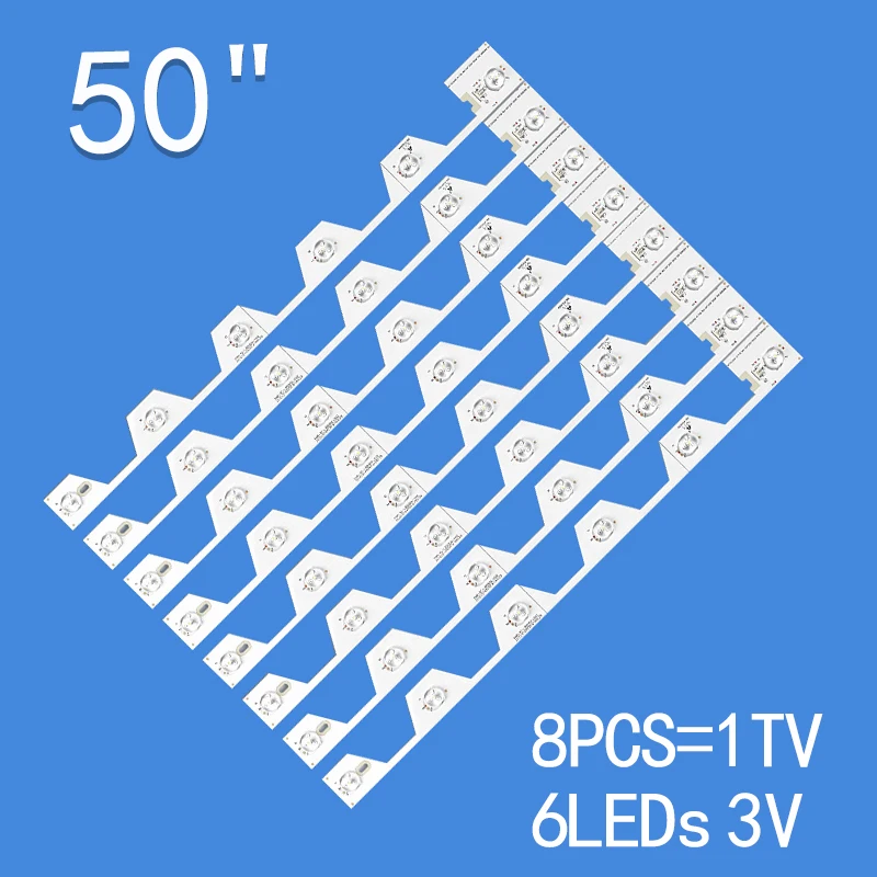 new 8pcs*6LEDs For 50" TV JVC LT-50HW77U Thomson 50UA6406 50UD6306 50U6500C 50U65CMC U50S6806S SW-4C-LB5006-YH2 HR2 50HR330M05A5
new 8pcs*6LEDs For 50" TV JVC LT-50HW77U Thomson 50UA6406 50UD6306 50U6500C 50U65CMC U50S6806S SW-4C-LB5006-YH2 HR2 50HR330M05A5