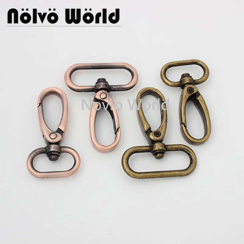 10-50pcs 12mm 16mm 19mm 25mm 30mm 38mm trigger snap hook red copper clasp metal clip swivel dog leash bronze clasps Wholesale
10-50pcs 12mm 16mm 19mm 25mm 30mm 38mm trigger snap hook red copper clasp metal clip swivel dog leash bronze clasps Wholesale