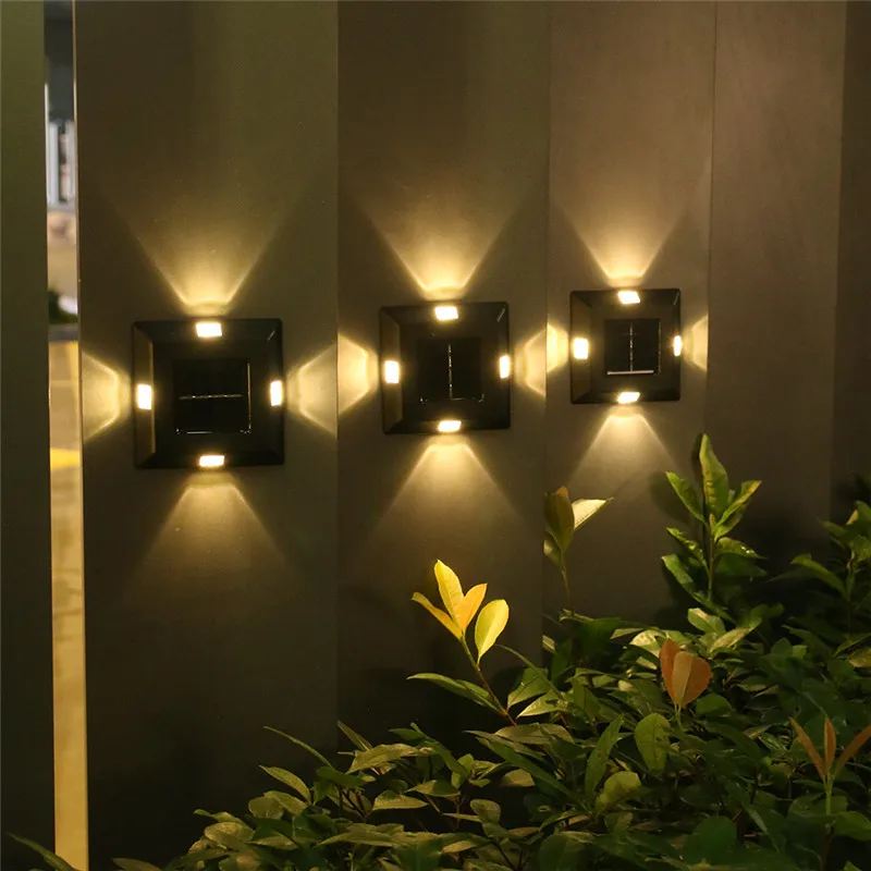 4LED NEW Solar Wall Lamp Waterproof Security Outdoor Street Light Street Wall Light Suitable For Home Garden Decoration Lighting
4LED NEW Solar Wall Lamp Waterproof Security Outdoor Street Light Street Wall Light Suitable For Home Garden Decoration Lighting