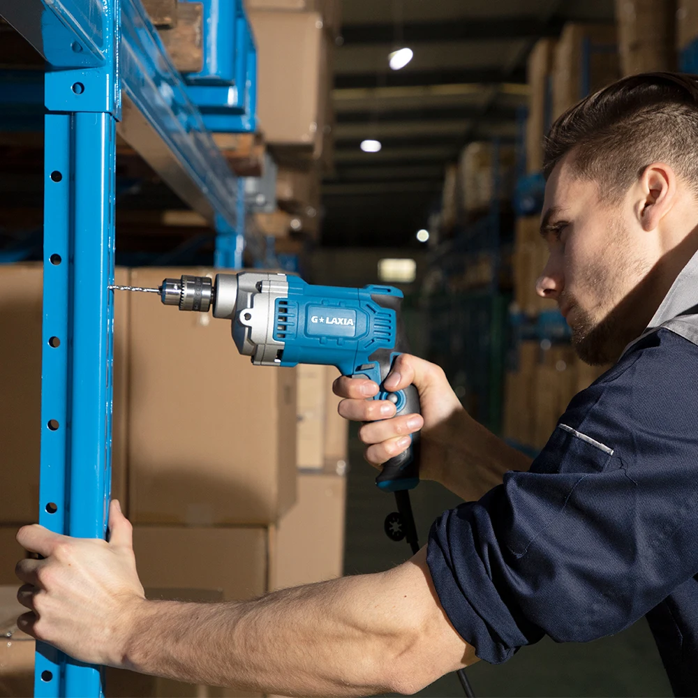 Electric 710W Portable Exact Distance Variable Speed Switch Electric Drill 10mm Chuck Max Steel Wood Power
Electric 710W Portable Exact Distance Variable Speed Switch Electric Drill 10mm Chuck Max Steel Wood Power